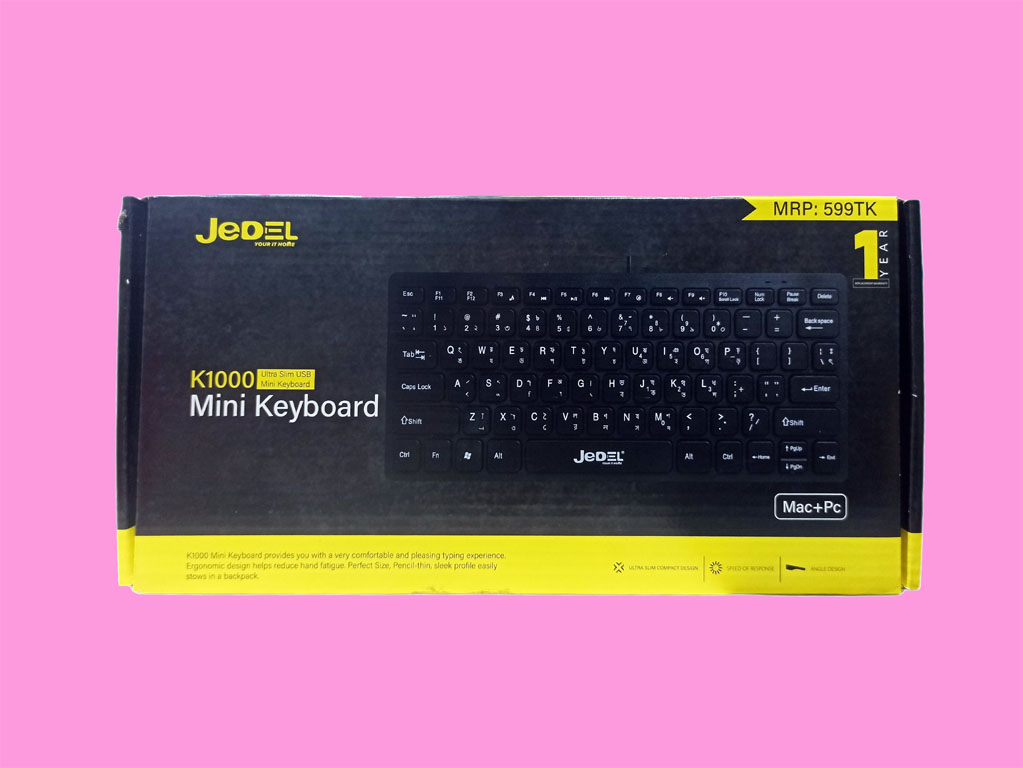 JeDEL K1000 Keyboard Price in Bangladesh JeDEL K1000 Keyboard Price in Bangladesh