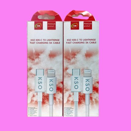KSO K05-C TO LIGHTNINGE FAST CHARGING 3A Cable Price in Bangladesh