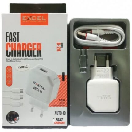Excel 18w Type-c Charger Price in Bangladesh
