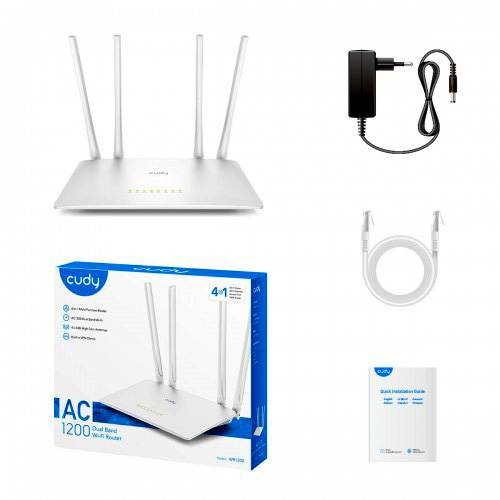 Cudy WR1200 AC1200 Dual Band WiFi Router Price in Bangladesh Cudy WR1200 AC1200 Dual Band WiFi Router Price in Bangladesh